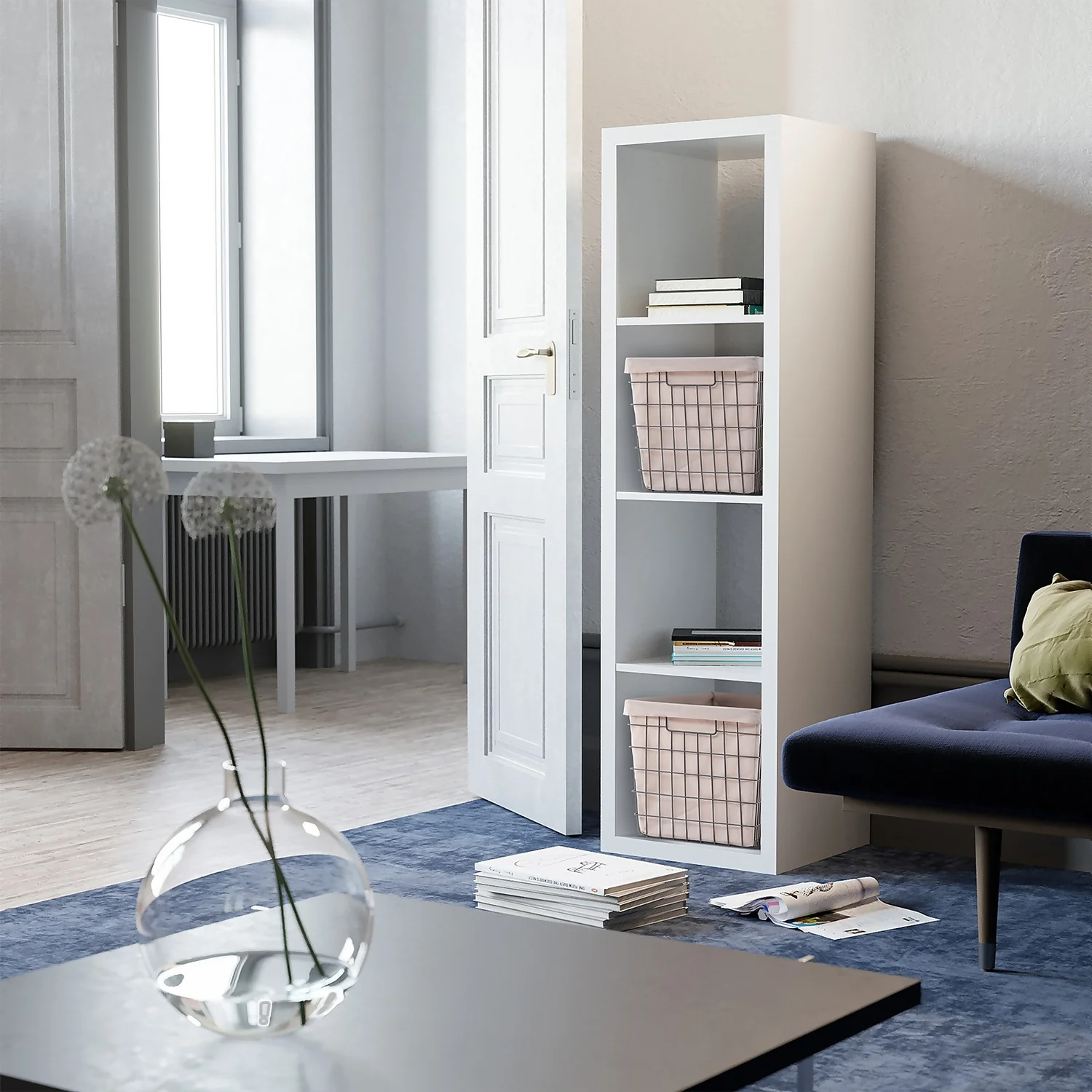 Clever Cube Wire Insert Charcoal Storage Basket Clever Cube Wire Insert Charcoal Storage Basket -Home Storage 12932961 1654916614050678