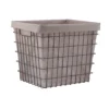Clever Cube Wire Insert Charcoal Storage Basket -Home Storage 12932961 2044916613964371