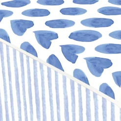 Curver Stockholm Coastal Deco Storage Box - Blue & White - 22L -Home Storage 13169627 2314898511718017