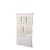 None Flexi Storage Kids 6 Pocket Hanging Organiser - White & Grey Polka Dot -Home Storage 13277671 1024929069346554