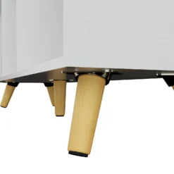 Kids Compact Storage Unit With Legs - White 8 Kids Compact Storage Unit With Legs - White -Home Storage 13277674 7334929069643770