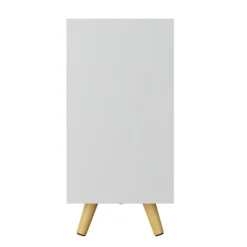 Kids Compact Storage Unit With Legs - White 7 Kids Compact Storage Unit With Legs - White -Home Storage 13277674 9654929069614982