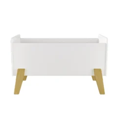 Kids Open Toy Chest - White & Natural -Home Storage 13277675 3184930078366434