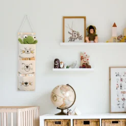 Kids 3 Pocket Hanging Organiser - Polar Bear -Home Storage 13277677 1844946440384290