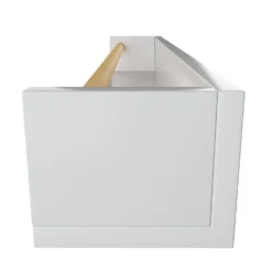 Kids Storage Rail Bookshelf - White & Natural 6 Kids Storage Rail Bookshelf - White & Natural -Home Storage 13277681 6084928016567546