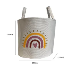Flexi Storage Kids Small Storage Basket Rainbow -Home Storage 13414764 8054943628936978