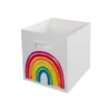 Living Elements Compact Cube Fabric Insert - Charity Rainbow -Home Storage 13432921 7674943614182246