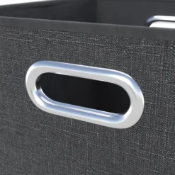 Clever Cube Fabric Insert - Set Of 2 - Woven Pepper 4 Clever Cube Fabric Insert - Set Of 2 - Woven Pepper -Home Storage 13911401 8194981912928613