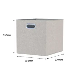 Clever Cube Fabric Insert - Set Of 2 - Taupe -Home Storage 13911402 1685021570625825