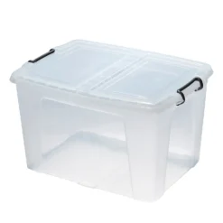 65L Storemaster Box With Lid - Clear